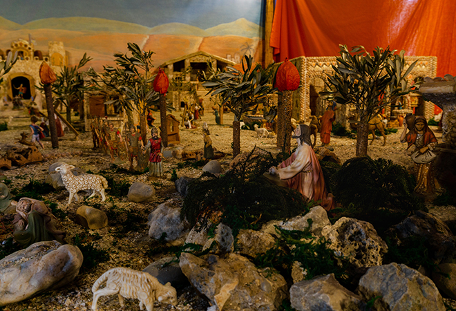 Presepe di Pasqua ai lidi nord di Ravenna